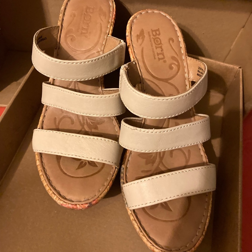 Born wedge sandals